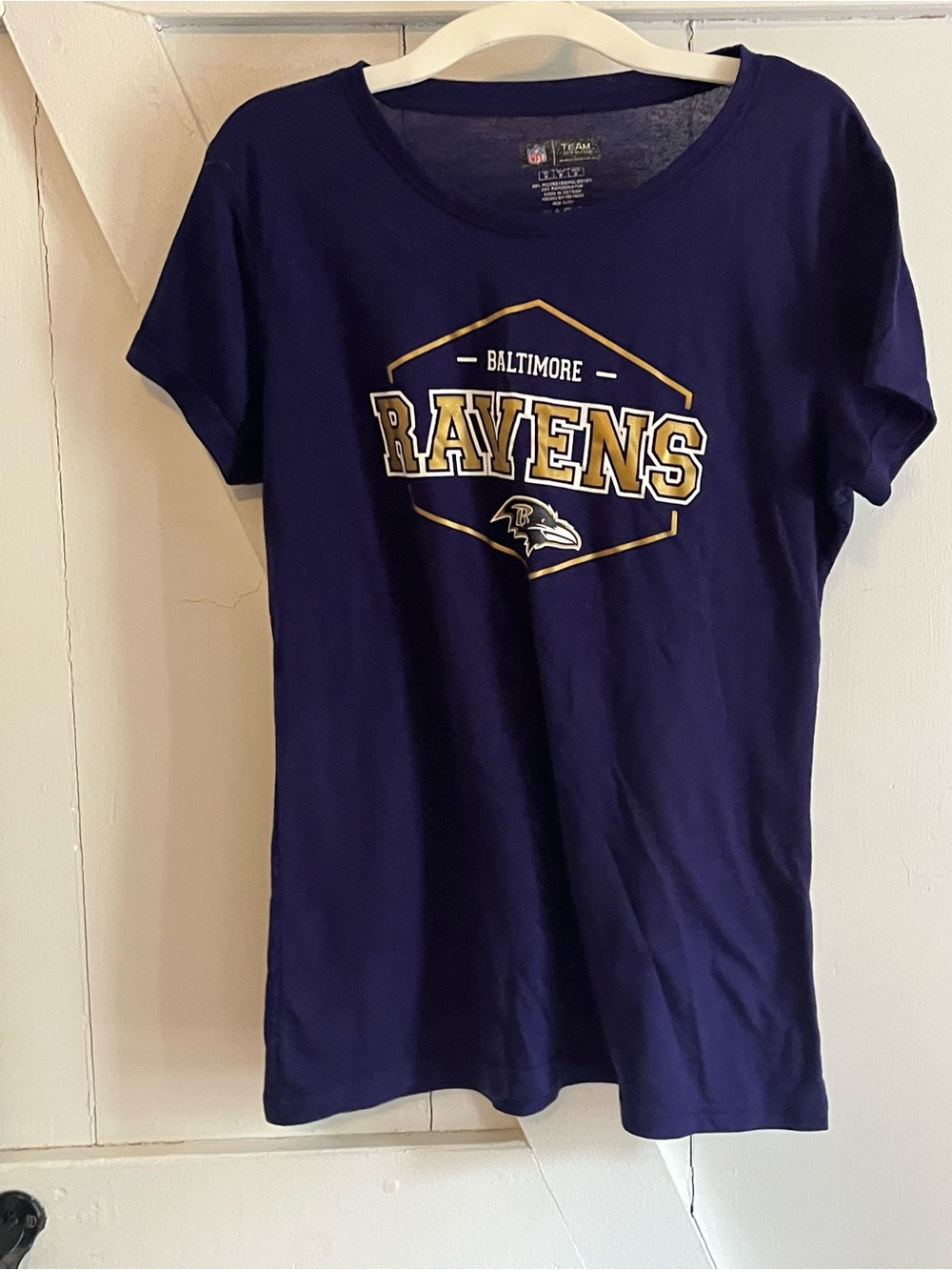 Purple Women’s ' Short-Sleeve Baltimore Ravens T-Shirt